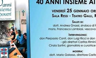 40 anni insieme ai poveri